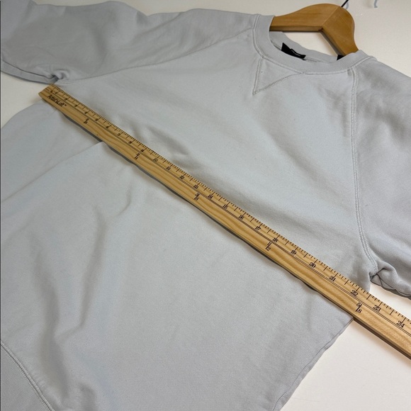 Strellson Light Gray Pima Cotton Top Size XL - Picture 5 of 8